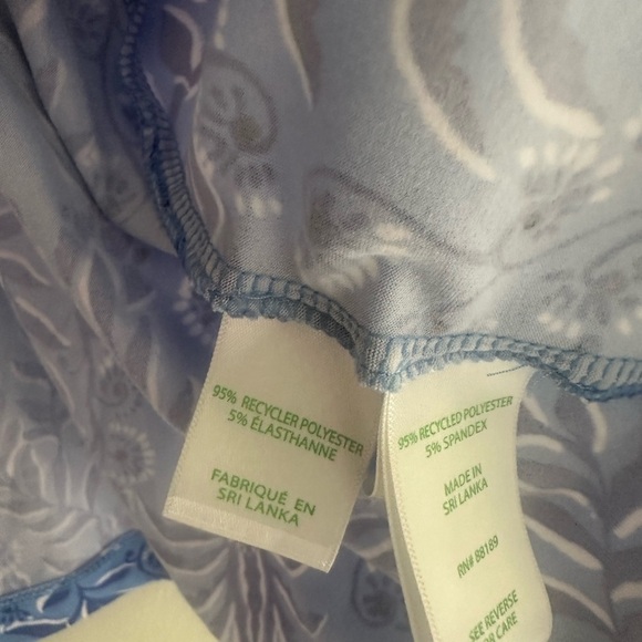 Lilly Pulitzer Vibrant Blue Swim Cover-Up - Picture 6 of 8